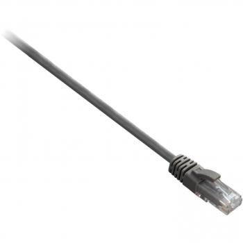 V7 Category 6 Unshielded Twisted Pair Ethernet Cable, 10m, Male-Male RJ45 (Grey)