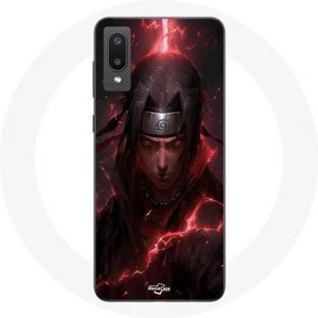 Itachi Uchiha 3D Fanart Handyhülle Maniacase für Samsung Galaxy A02