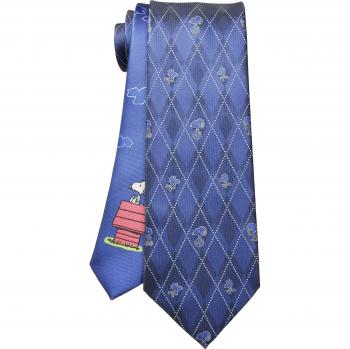 Business Navy Snoopy Tux Tie
