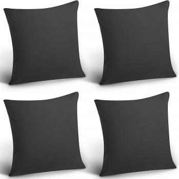 Housses de coussin imperméables 4 pack – idéal pour terrasse et balcons
