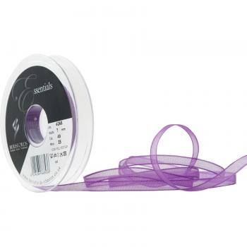 Cinta 7mm Ciruela Berisford Transparente 25m