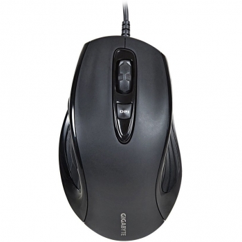 Gigabyte M6880X High‑Performance Maus – USB, Laser‑Tracking, 8‑Farb‑LEDs, programmierbar bis 16 Tasten