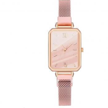 Magnetic Marble Dial Luxury Women's Watch