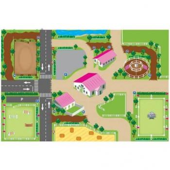 Kids Globe XXL Spielteppich Reitschule 100x150 cm