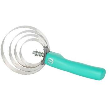 Imperial Riding Jade-Handle Spring Comb (Circular)