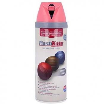 PlastiKote Twist and Spray Flat Dusty Coral 400ml