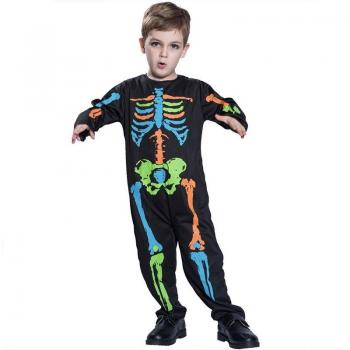 Baby Boy Horror Skeleton Cosplay Outfit