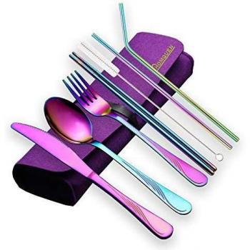 Portable Dining Utensils with Case