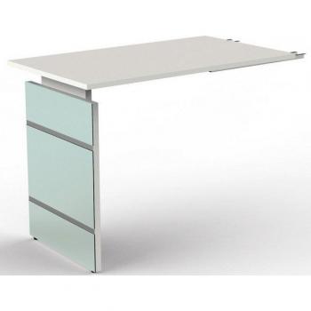 Anbautisch Lugano mit Wangen 100x60cm