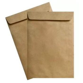 Pacote de Envelopes C4 Kraft 229x324mm Autodex 50 peças