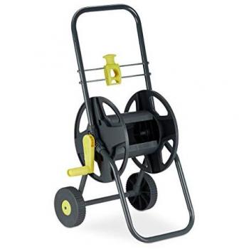Chariot arrosage 45 m, roues, dimensions 76,5×44×41 cm – Relaxdays