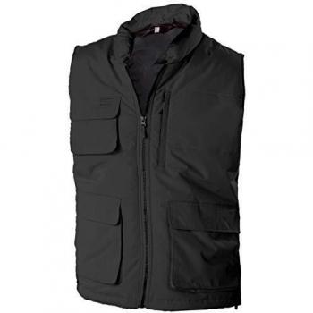Tuta Gilet Tranquillo per Muscoli, Grigio Profondo 4XL