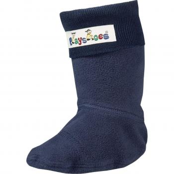Stivali di gomma per bambina Playshoes, Blu Marine, 32/33 Eu