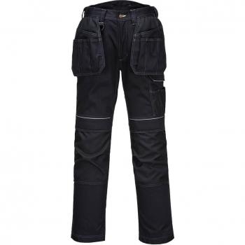 Pantaloni multitasche con fondina elasticizzata e ginocchiere Portwest PW3