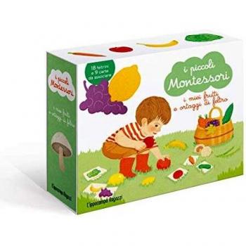 I miei frutti ortaggi di feltro. I piccoli Montessori. Ediz. illustrata. Con Prodotti vari