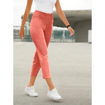 Jean 7/8 Helline Coton Corail