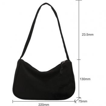 Bolso de Axila Clásico para Mujer en Nylon