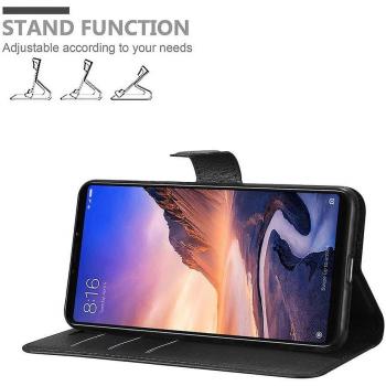 Funda de teléfono móvil Cadorabo para Xiaomi Mi MAX 3 en Negro Fantasma