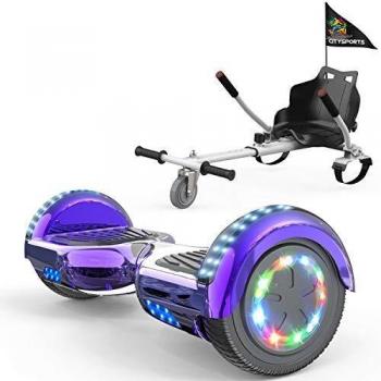 Colorway Hoverboard with Built-in Speaker and Dual Motor