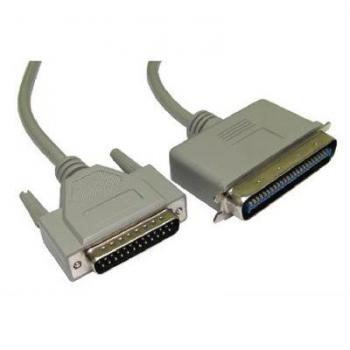 25‑Pin Male to 50‑Pin Male Centronic SCSI Cable, 1 M