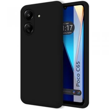 Funda de Silicona TPU Negra para Xiaomi Poco C65
