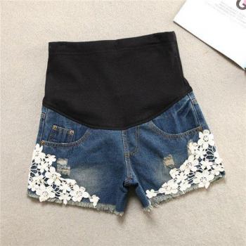 Fdfklak Maternity Lace Trim Shorts