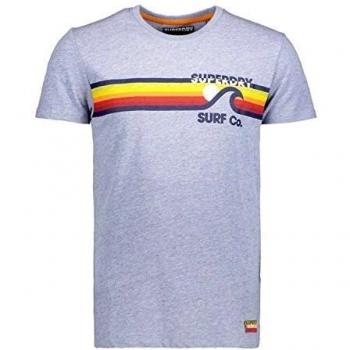 Top Superdry M10012XQ 30G Surf Co a strisce marine