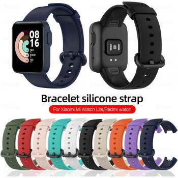Bandera de Silicona Reemplazo para Xiaomi Mi Watch Lite, Redmi Watch 1 y 2/2