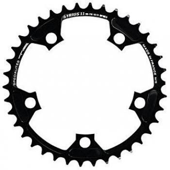Compact 110BCD Ta-5B Chainring 38T Unisex (Black)