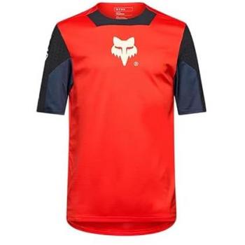 Fox Racing DEFEND Short Sleeve Jersey Rot