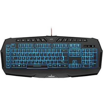 Lioncast LK12 Multimedial Tastatur mit 9 Tasten