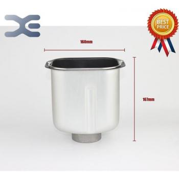 Bread Maker Machine Original Accessories Non-Stick Cake Barrel Square Base Bread Barrel 16cm x 16.7cm