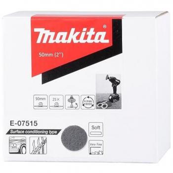 Makita Soft Conditioning Disc 50 mm for DPV300 – Very Fine, 25‑Pack
