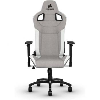 Sedia Gaming Corsair T3 Rush 2023 Grigio-Bianco