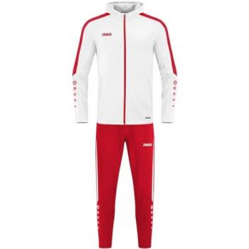 Laufjacke Jako Power XL Unisex Weiss Rot