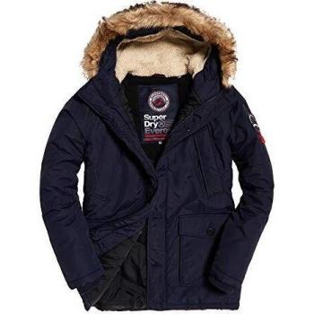 Herrenparkajacke „Everest“ – Superdry – Blau – M