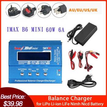 Chargeur d'équilibre SKYRC IMAX B6 avec alimentation pour Li-ion