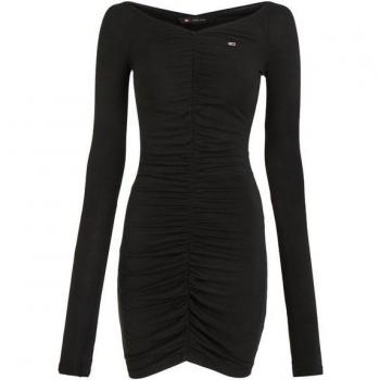 Tommy Jeans Bodycon Kleid »TJW OFF SHOULDER GATHER«