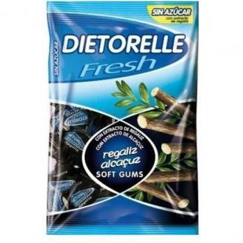 Dietorelle Caramelos de goma sabor Regaliz con extracto de Stevia 800g