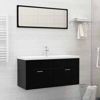 Lavabo Empotrado Día y Noche Cerámica Blanca 101x39x18