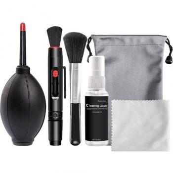 LimpioLente 6‑en‑1 con Bolsa Portátil