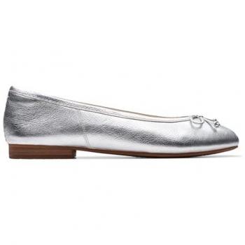 Clarks Fawna Lily Argent – chaussures en cuir, EU 38 (UK 5)