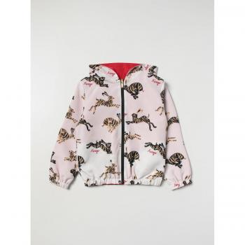 Junior Kenzo Giacca in Nylon, Colore Bianco, Taglia 14