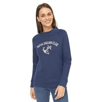 Navy Elinor Crew Neck Sweatshirt – Sea Ranch