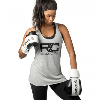 Reebok Combat Mark Tank Camiseta Mujer Gris