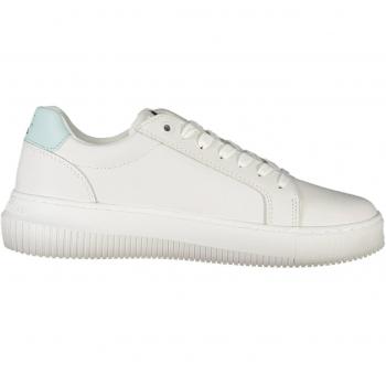 CALVIN KLEIN Sneakers Sport Femme Blanc Textile