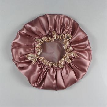 Double Layer Waterproof Bath Hat for Women