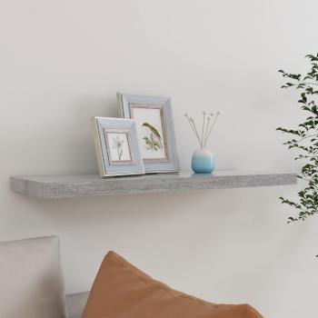 VidaXL Floating Wall Shelf Concrete Gray 31.5x9.3x1.5 MDF