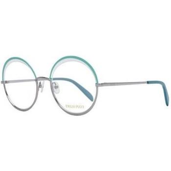 Pucci EP5207‑095 Women’s One‑Size Silver Frame – Blue Light Filter
