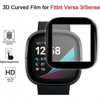 Soft Screen Protector Film for Fitbit Versa 3 (Not Glass)